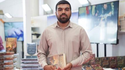İstanbul'daki Arap&ccedil;a kitap fuarında Filistin dayanışması