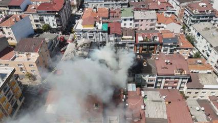 İstanbul'daki bina yangınından kahreden haber: Bir kişinin cansız bedeni bulundu!