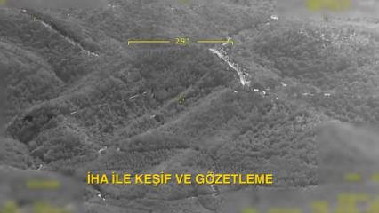 Jandarmadan orman yangınlarına karşı havadan g&ouml;zetleme