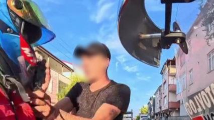Kocaeli'de trafikte maganda dehşeti: "Seni gebertirim" diyerek kuryeyi darp etti
