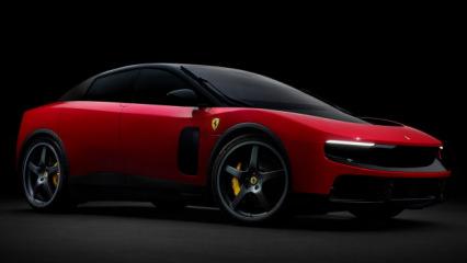 Tasarımıyla tartışıldı! İşte ilk elektrikli Ferrari rekor fiyata satıldı 