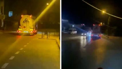 Konya&rsquo;da TIR&rsquo;ın ters y&ouml;nde ilerlemesi trafiği tehlikeye attı