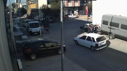 K&ouml;pekten ka&ccedil;arken yaşamını yitiren 15 yaşındaki &ccedil;ocuğun son anları g&uuml;venlik kamerasında