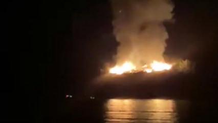 Marmaris'te  orman yangını &ccedil;ıktı! Ekipler orman yangını kontrol altına almaya &ccedil;alışıyor