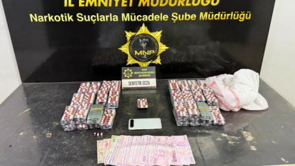 Mersin&rsquo;de narkotikten sokak satıcılarına ağır darbe: 2 zanlı tutuklandı!
