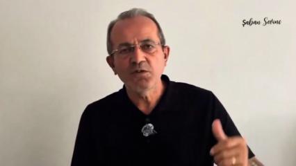 Şaban Sevin&ccedil; AK Partili se&ccedil;mene canlı yayında k&uuml;f&uuml;r etti