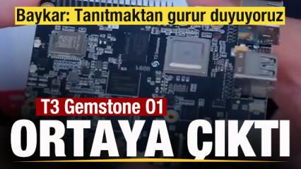 T3 Gemstone O1 ortaya &ccedil;ıktı! Baykar: Tanıtmaktan gurur duyuyoruz