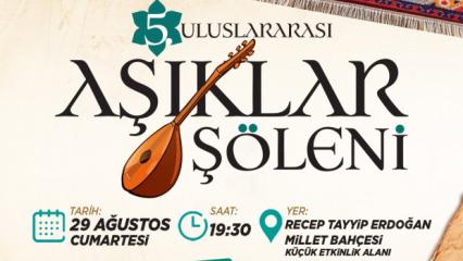 Kayseri'de 5'inci Uluslararası &Acirc;şıklar Ş&ouml;leni i&ccedil;in geri sayım başladı 