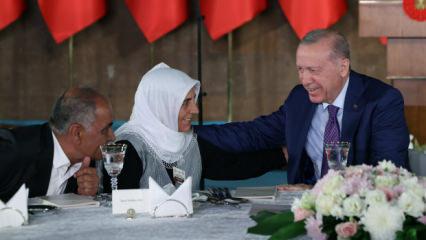Ahlat'ta anlamlı buluşma! Erdoğan şehit aileleriyle bir araya geldi
