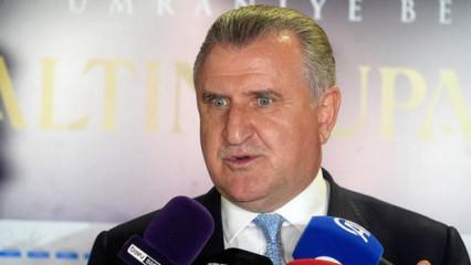 Bakan Bak ve Hidayet T&uuml;rkoğlu'ndan 12 Dev Adam s&ouml;zleri
