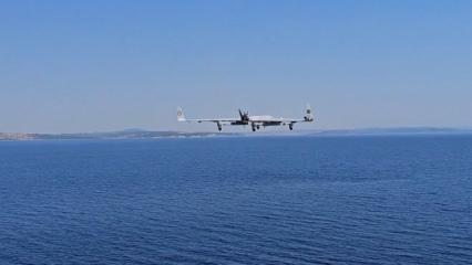 Bayraktar KALKAN DİHA, TCG Anadolu ve TCG Burgazada gemilerinde test u&ccedil;usu ger&ccedil;ekleştirdi