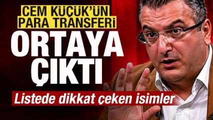 Cem K&uuml;&ccedil;&uuml;k'&uuml;n para trafiği ortaya &ccedil;ıktı! Listede dikkat &ccedil;eken isimler