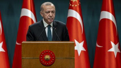 Cumhurbaşkanı Erdoğan Mevlit Kandili'ni kutladı