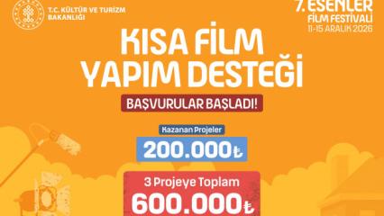 7. Esenler Film Festivali Kısa Film Yapım Desteği başvuruları başladı 