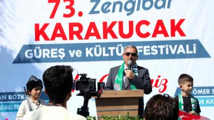 Darende 73. Zengibar Karakucak Festivali'nde geleneksel sporlar ve lezzet ş&ouml;leni