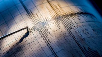 Ege Denizi'nde 4,1 b&uuml;y&uuml;kl&uuml;ğ&uuml;nde deprem