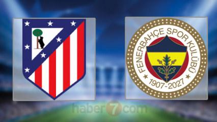 Fenerbah&ccedil;e - Atletico Madrid ma&ccedil;ı ne zaman ve şifresiz mi izlenecek?