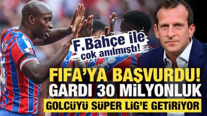 F.Bah&ccedil;e ile &ccedil;ok anılmıştı! FIFA'ya başvurdu: Gardi'den G.Saray'a 30 milyon euroluk golc&uuml;