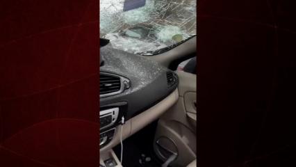 Fransa'da şiddetli fırtına ve dolu hayatı olumsuz etkiledi