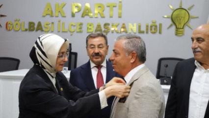 G&ouml;lbaşı'nda 6 meclis &uuml;yesi CHP'den istifa ederek AK Parti'ye ge&ccedil;ti!