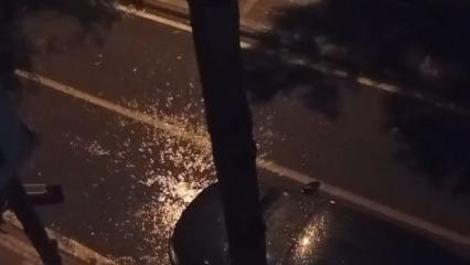 İstanbul'da g&ouml;k g&uuml;r&uuml;lt&uuml;l&uuml; sağanak etkili oldu