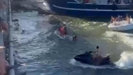 Jet ski, k&ouml;pr&uuml;n&uuml;n ayağına &ccedil;arptı: 1 &ouml;l&uuml;, 1 yaralı