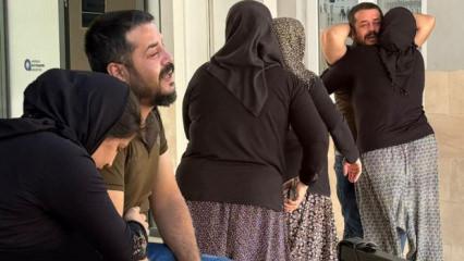 &Ouml;l&uuml;m&uuml;ne sebep olduğu bebeğinin cenazesini beklerken sinir krizi ge&ccedil;irdi!