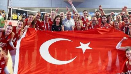 Kadın Milli Voleybol Takımı Akdeniz Oyunları'nda şampiyon oldu