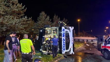Kayseri&rsquo;de yolcu otob&uuml;s&uuml; yakıt tankeri ile &ccedil;arpıştı, yaralılar var