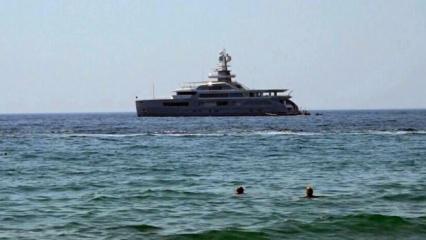 Kuşadası'na 250 milyon dolarlık mega yat demirlendi!