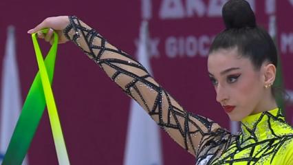 Hatice G&ouml;k&ccedil;e Emir, Akdeniz Oyunları Şampiyonu!