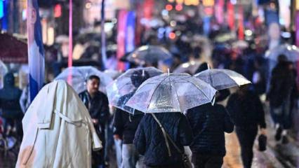 Meteoroloji&rsquo;den 10 ile sarı kodlu uyarı: Kuvvetli yağış ve r&uuml;zgar geliyor