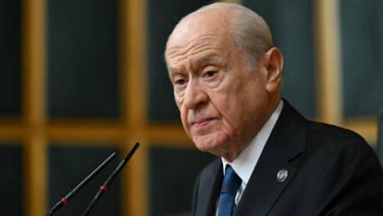 MHP Genel Başkanı Bah&ccedil;eli, KKTC Başbakanı &Uuml;stel'e başsağlığı diledi
