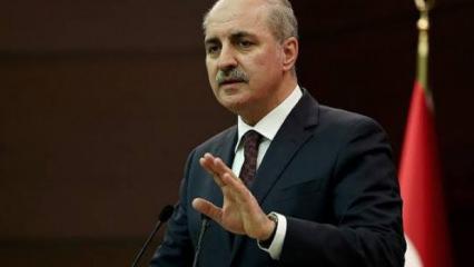 Numan Kurtulmuş, İYİ Partili T&uuml;rkoğlu ile g&ouml;r&uuml;şt&uuml;