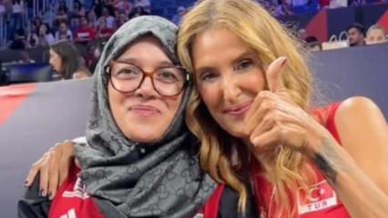 Tesett&uuml;re girerek voleybolu bırakmıştı!Efsane voleybolcu Aysun &Ouml;zbek yıllar sonra ortaya &ccedil;ıktı
