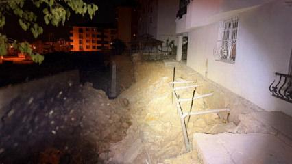 Tunceli'de hareketli gece: 5 katlı bina apar topar tahliye edildi!