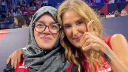 Voleybol kariyerine &ccedil;izgi &ccedil;ekip tesett&uuml;re girmişti! Yıllar sonra ortaya &ccedil;ıktı