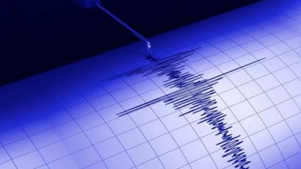 Marmara'da deprem: AFAD'dan a&ccedil;ıklama geldi