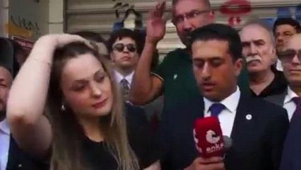 Yeni Partili Başkandan unutulmaz gaf: Yanındakiler telaşla uyardı