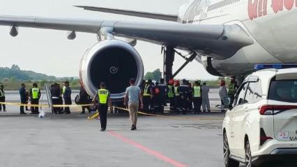 Yolcu u&ccedil;ağının iniş takımında erkek cesedi bulundu