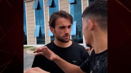 Yunus Akg&uuml;n'den kartal pen&ccedil;esi yapan taraftara tepki: Bu ne oğlum!