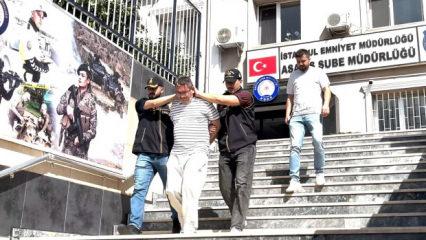 25 yıl hapis cezası ile aranan cezaevi firarisi İstanbul'da yakalandı