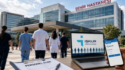 KPSS şartı yok: İŞKUR şehir hastaneleri 687 personel alımı i&ccedil;in başvuru şartları neler?
