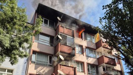 Sakarya&rsquo;da korkutan yangın! Anne ve 2 &ccedil;ocuğu hastaneye kaldırıldı