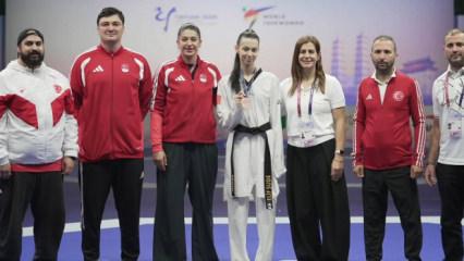 Taekwondo'da Elif Sude Akg&uuml;l ile g&uuml;ld&uuml;k