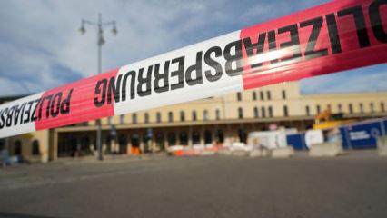 Almanya'da tren istasyonu yakınında patlama