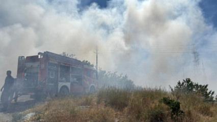 Ankara'da vericilerin bulunduğu alanda yangın! &Ccedil;ok sayıda ekip b&ouml;lgede