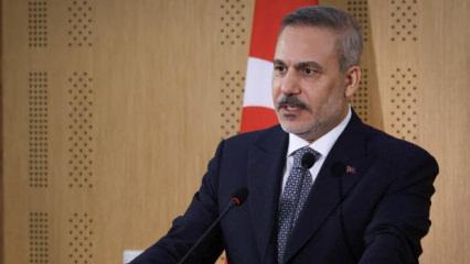 Bakan Fidan'dan telefon diplomasisi