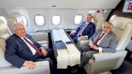 Bakanlar Fidan ve G&uuml;ler, Pakistan Dışişleri Bakanı Dar ile Bişkek'e gidiyor