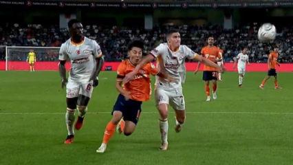 Başakşehir'de tartışmalı kararlar! Bir penaltı, bir kırmızı kart, bir iptal edilen gol
